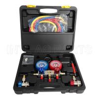 AUTO AIR CONDITIONER MANIFOLD GAUGE SET FOR R134a 134a R12 R22 R404