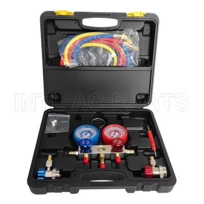 AUTO AIR CONDITIONER MANIFOLD GAUGE SET FOR R134a 134a R12 R22 R404