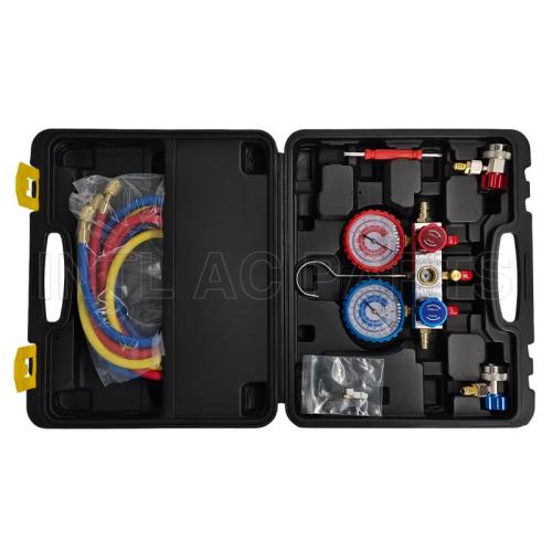 AUTO AIR CONDITIONER MANIFOLD GAUGE SET FOR R134a 134a R12 R22 R404