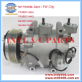 Compressor Para A/c Sanden Trse07 Honda Jazz/Fit/Cidade TRSE07-3434 Sanden 3426 3431 38800-RB7-Z02 38810-RLC-014