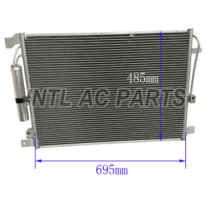 a/c condenser  FOR NAVARA D23 14-  92100-4JM0A  695*485mm