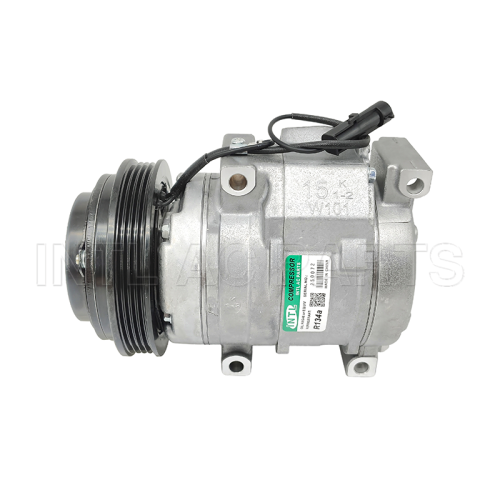 Compressor Denso 10S15 Polia 4PK 120MM 12V Trator Case/New Holland 87342868/ 87554361 RC.600.413