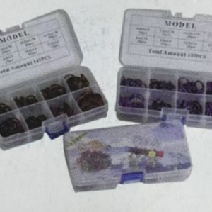 O-RINGS & ORING KIT color choose green/black/perple 145pcs one box with 8size