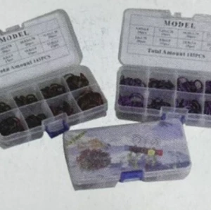 O-RINGS & ORING KIT color choose green/black/perple 145pcs one box with 8size