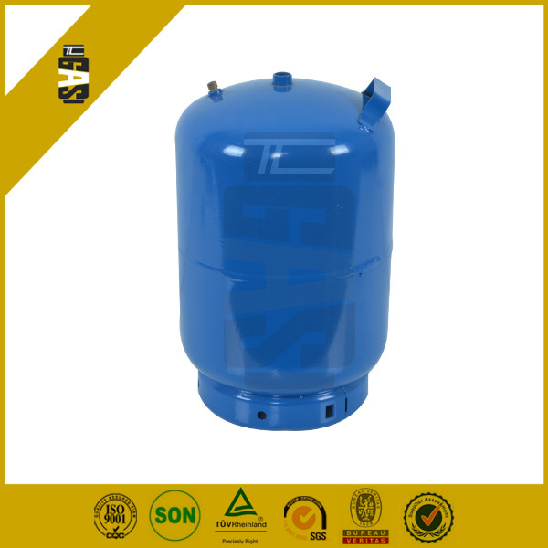 blue gas cylinder
