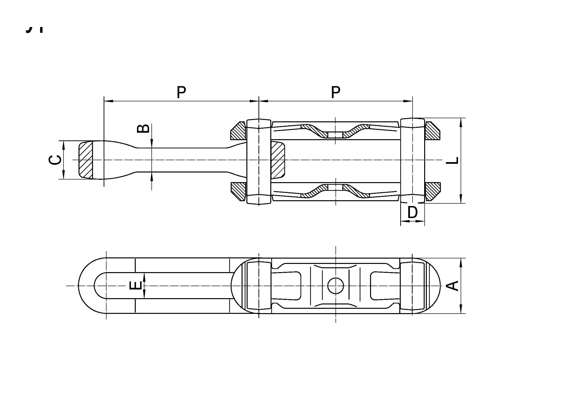 drop forged chain