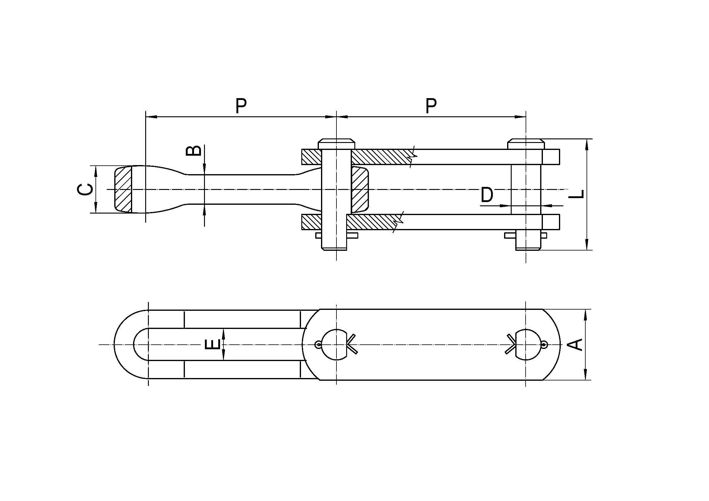 drop forged chain