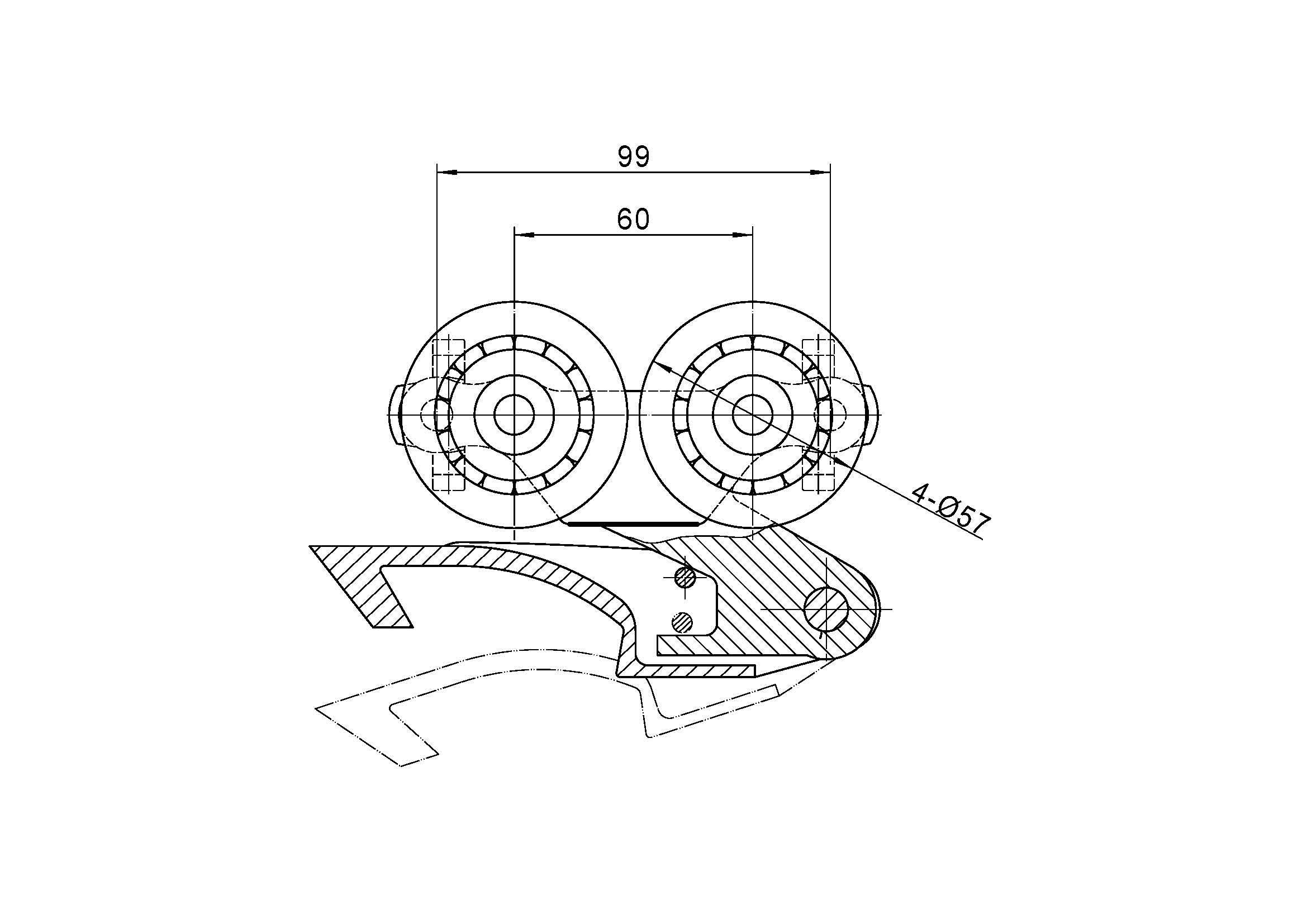 trolley wheel