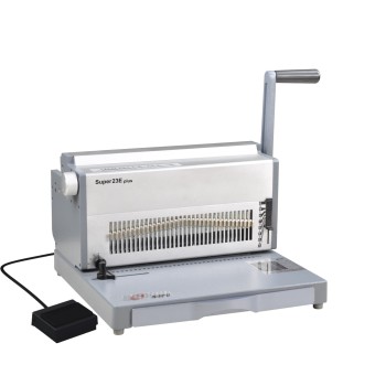 2:1 11 Inch Electrical Double Wire Binding Machine SUPER23E plus