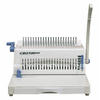 Plastic Comb Binding Machine For Office Use CB2100 plus