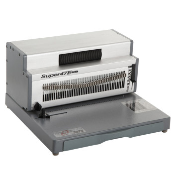 Heavy duty electric coil binding machine (SUPER47E PLUS)