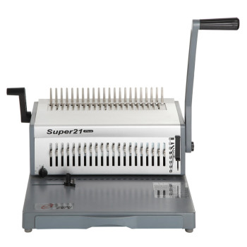Office Aluminum Comb Binding Machine SUPER21 plus