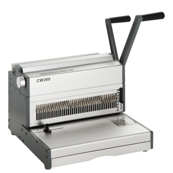 360mm Punching Width Manual Double Wire Binding Machine CW360