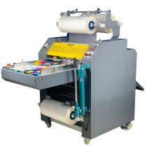 High Speed Hydraulic  laminator with auto overlap & auto cutting systems HL-500Z plus
