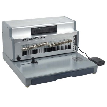 Heavy duty electric coil binding machine (SUPER47E PLUS)