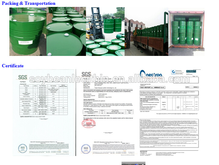 Emulsifier for baking soya lecithin