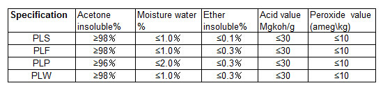 Emulsifier for baking soya lecithin