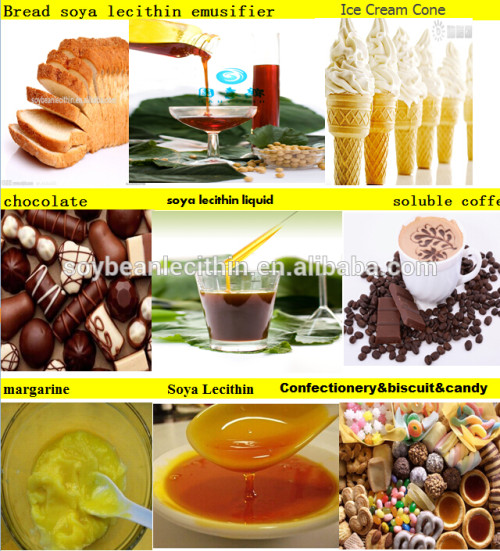 Food additives in chocolate soya lecithin