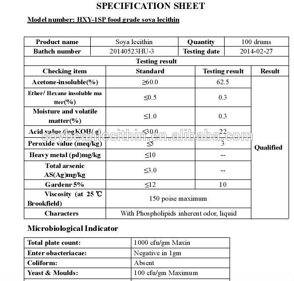 soya lecithin viscosity liquid Butter SOYA LECITHIN FOOD GRADE