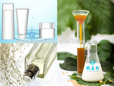 Lecitina de soja colina uso em produtos de cuidados da pele