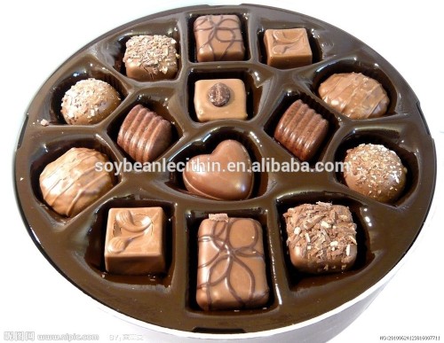 Chocolats de qualité émulsifiant de lécithine de soja avec ip et l'usine de meilleurs prix