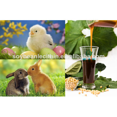 Oferta de la fábrica alimentación de aves de corral aditivos para alimento para pollos lecitina de
