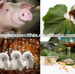 De alimentación del cerdo de aditivos de soja letchin