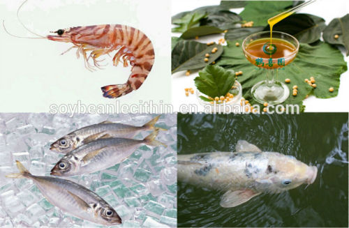 Alta calidad lecitina de alimentos para peces aditivo