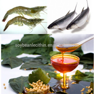 Soya lecithin for crustaceans and fish
