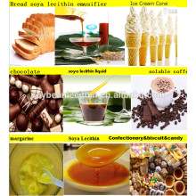 Emusifier liquid lecitina de soja para produtos de confeitaria( aditivo alimentar)