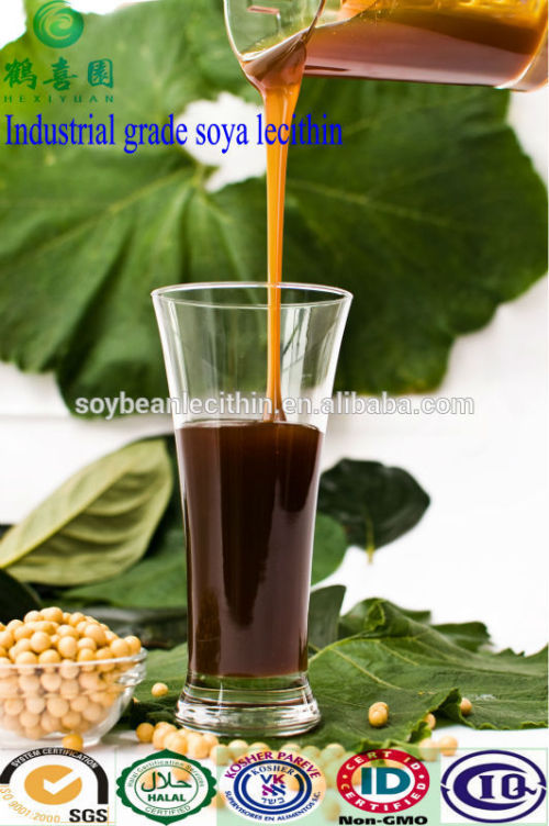 lecitina de soja de grado de alimentos transgénicos no líquido