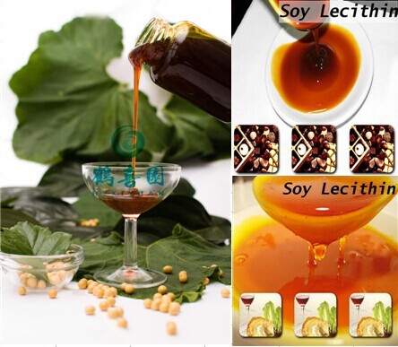 Líquido do produto comestível soja lecitina