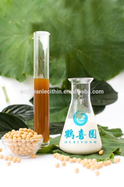 De lécithine de soja liquide émulsifiant lécithine additif
