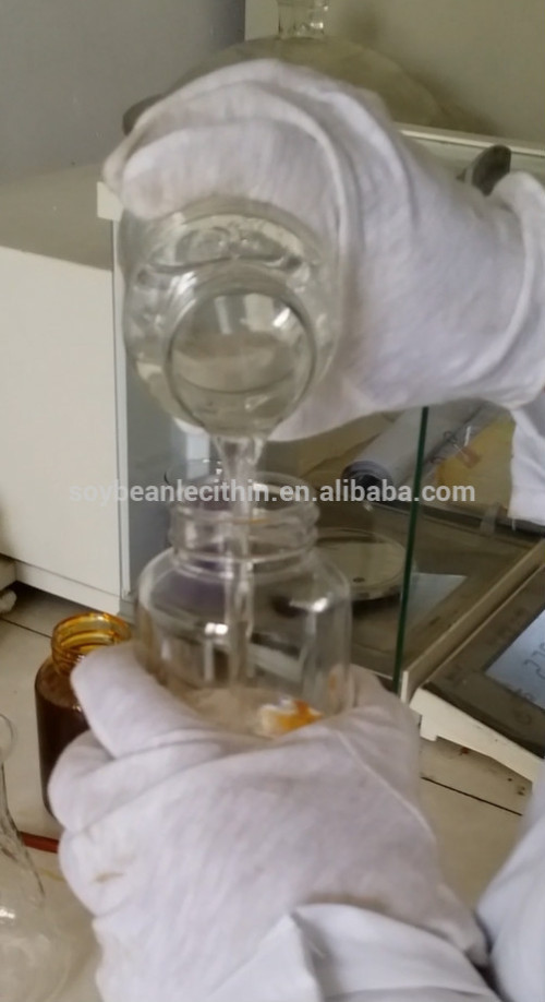 Hidrogenado / solúvel em água / modificado e322 lecitina de soja fabricação