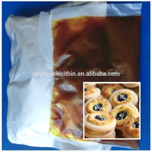 Soja lecitina para biscuit suplemento de fábrica chinesa