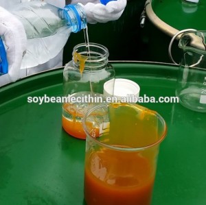 Liquide Transparent lécithine de soja pour les cosmétiques