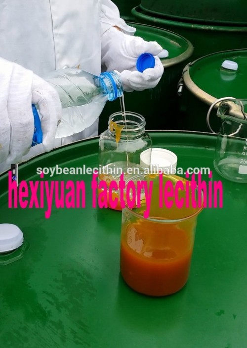 Liquide lécithine de soja plantes