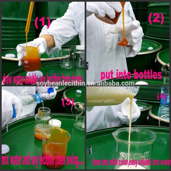 De lécithine de soja comme alimentation ingreidents
