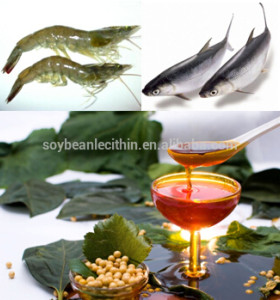 Соевый лецитин масло для ракообразные и рыбы