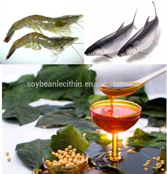 Soja de lecitina óleo para crustáceos e peixe
