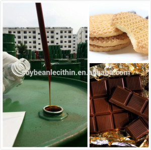 Nature extract soya lecithin as food emulsifier agent