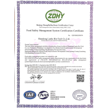 WE ISSUED THE NEW ISO22000 CERTIFICATE