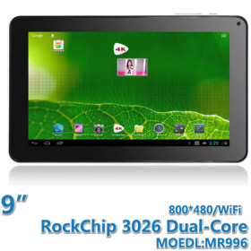 9 inch Rockchip 3026 Dual-Core Tablet PC