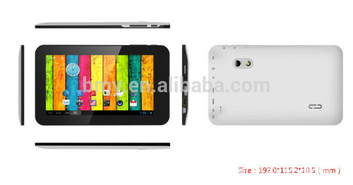 7 inch A33 quad core tablet pc anroid 4.4