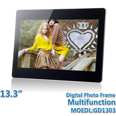 13.3 inch Digital Photo Frame HD full format supported