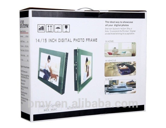 15' inch Digital screen Multifunction Digital Photo Frame