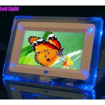 2016 Hot sales/sell backing lighting 7inch beautiful photo frames