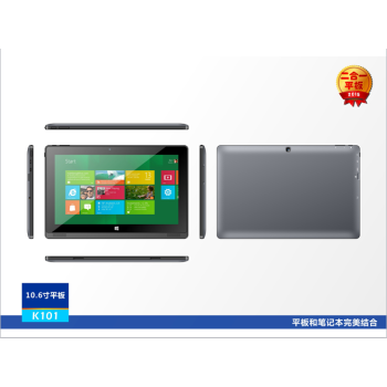 10.6 inch quad core mid Z3735F android 5.0/Win 8.1optional
