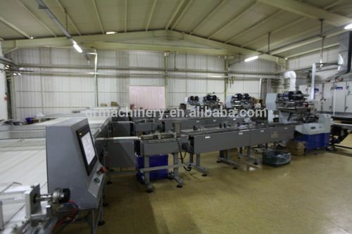 Automatic feeding packing lines