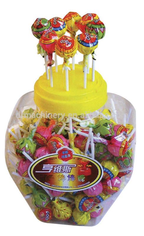 Lollipop packing machine